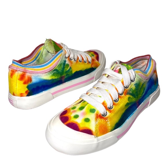 American Eagle Outfitters Shoes - American Eagle tie dye canvas sneakers women’s size 6 1/2